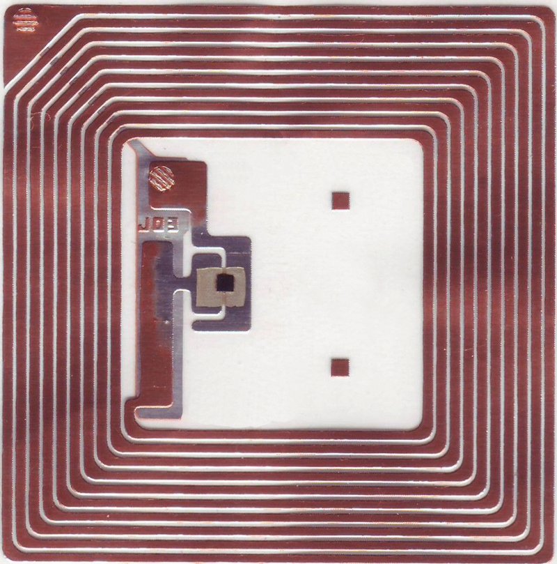 Fig. 3: Internal structure of typical RFID tag