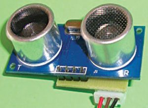 Fig. 3: Ultrasonic distance sensor—serial out module