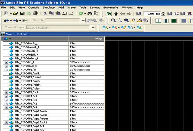 Fig. 13: Simulation window