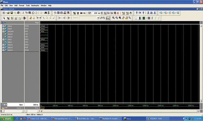 Fig. 14: Simulation window