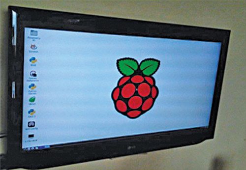 Fig. 2: Raspberry Pi desktop screen