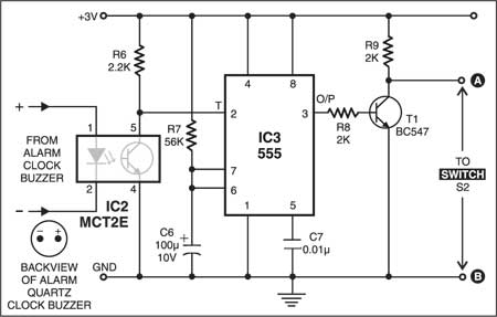 Fig. 2: Voice control circuit