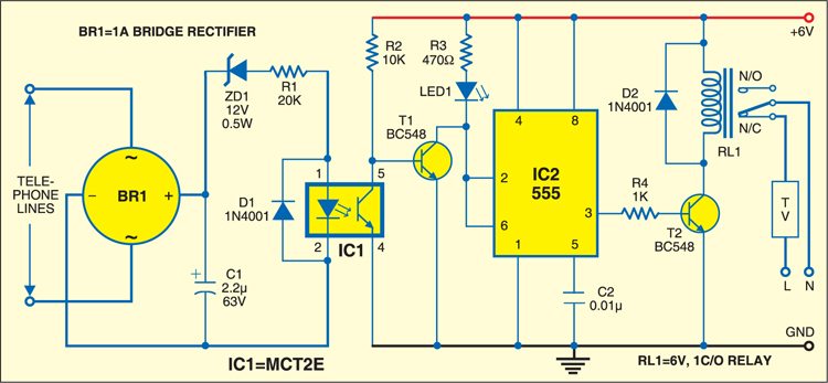 Fig. 1: Auto-muting circuit