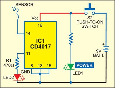 200V Live Wire Scanner Circuit