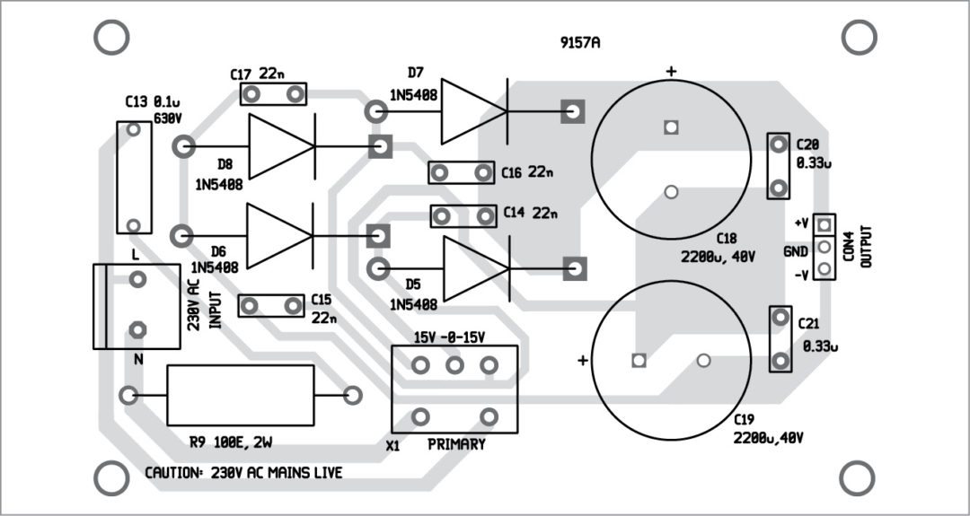 Universal Power Supply Detailed Project Available