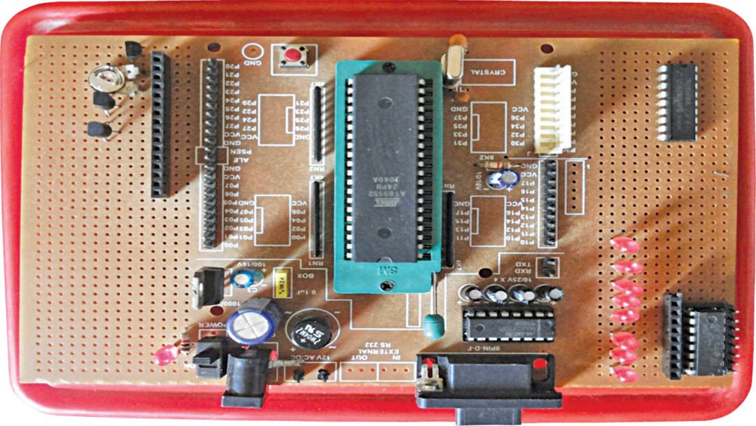 Fig. 8: Author’s prototype of the sound operated device control system