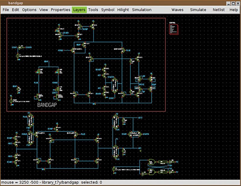 Analogue circuit example