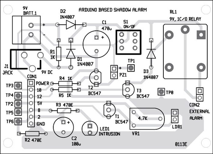 Arduino-Based Shadow Alarm