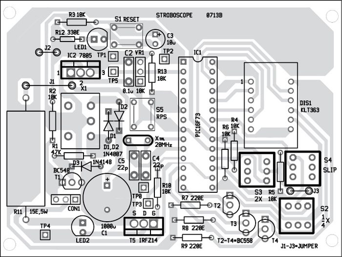 High-Power LED Stroboscope | Full Electronics Project