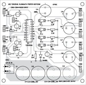 4 Channel Multi Mode Audio Amplifier | Circuit Diagram Available