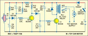 Remote Controlled Toy Car | Full Circuit Diagram Available