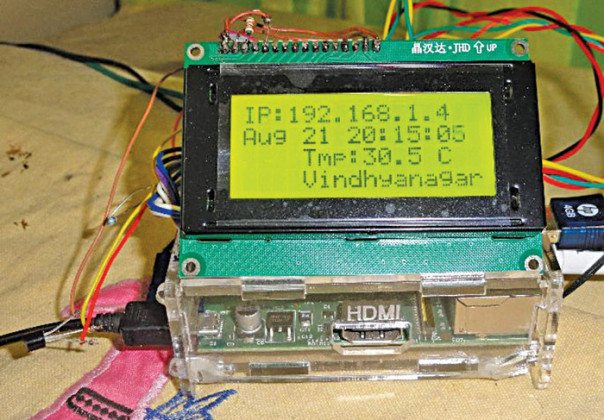 Multifunction LCD Clock With Raspberry Pi | Full DIY Project