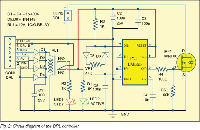 Daytime Running Lights Controller 