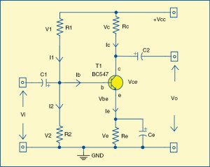 Design & Analysis of A Single Stage Transistor Amplifier Using C++