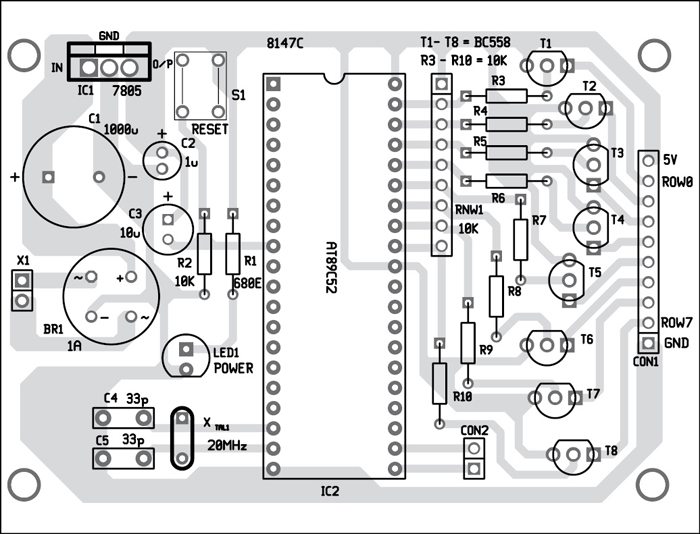 Running Led Circuit Diagram Pdf