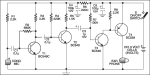 Low-Cost Hearing Aid | Full Circuit Diagram WIth Explaination