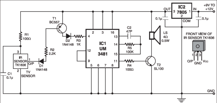 Remote Controlled Musical Bell | Detailed Project Available