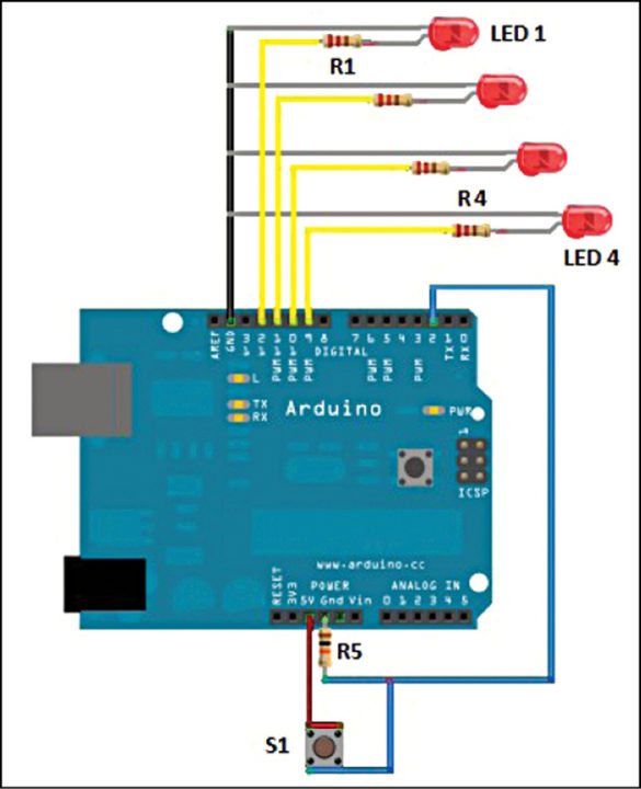 Fancy lights controller using Arduino