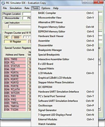 PIC Simulator IDE 6.96