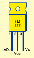 Fig.2:Pin Configuration of LM317