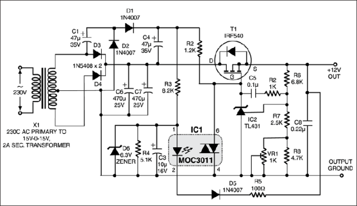 Ultra Low Drop Linear Regulator