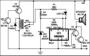 Automatic Heat Detector Circuit | Detailed Circuit Diagram Available