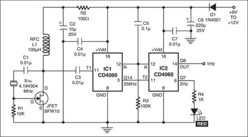 Precision Clock Circuit | Detailed Circuit Diagram Available