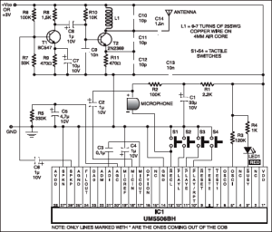 Intruder Alert System | Detailed Circuit Diagram Available