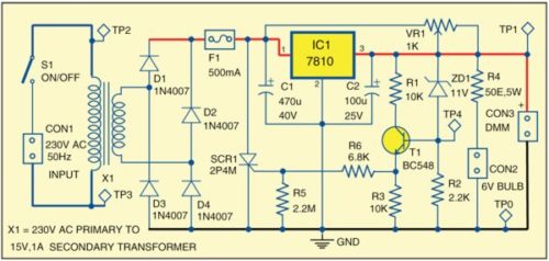 Demo Circuit for Over-Voltage Protection