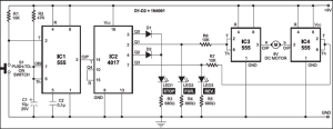 DC Motor Control Using Single Switch | Full Project Available