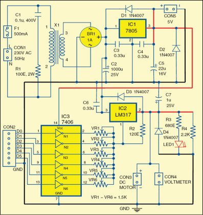 Low-Cost 6-Bit DAC