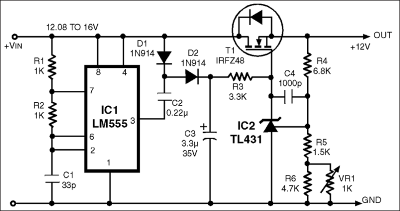 Ultra Low Drop Linear Regulator