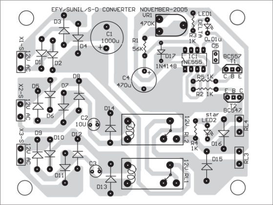 Automatic 3 Phase Induction Motor Starter | Full Circuit Available