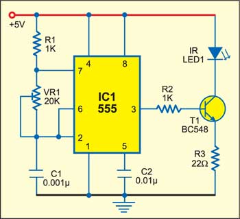Water Tap Sensor Circuit Diagram