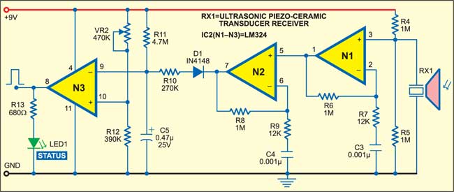 Fig. 2: Receiver circuit 