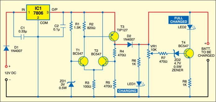 Digital Camera Adaptor | Detailed Circuit Diagram Available