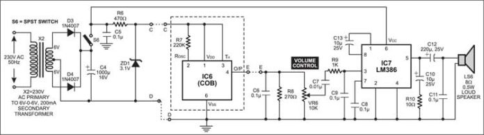 Chant Player Project | Detailed Circuit Diagram Available