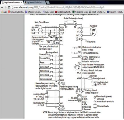 Controlling 3 Phase Induction Motor Using VFD And PLC