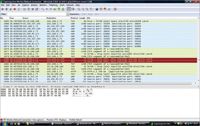 use wireshark to sniff wifi traffic