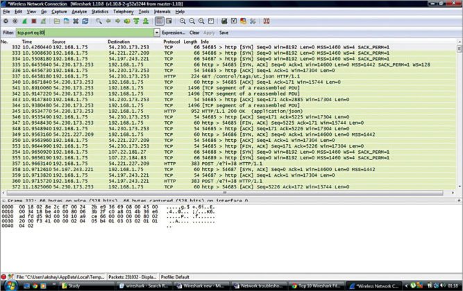 what to capture wireshark packet sniffer