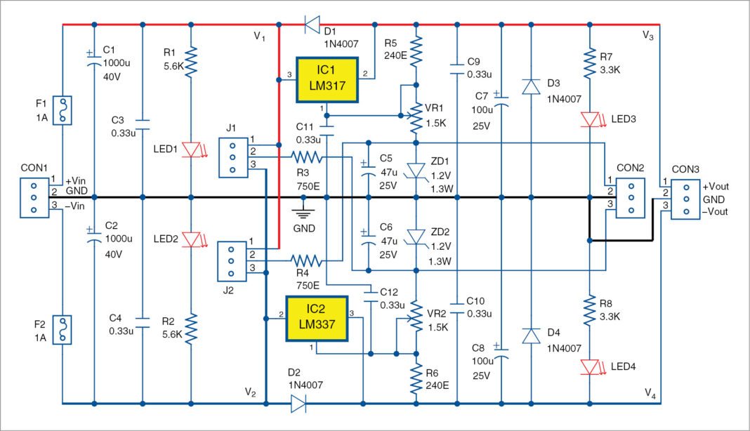 Universal Power Supply | Detailed Project Available