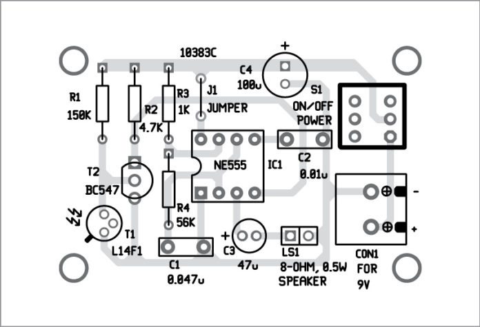 Light Sensitive Fire Alarm DIY | Circuit Diagram With Full Explanation