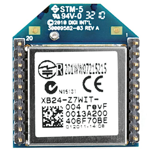 fig 4Fig 4. Bottom view of a typical XBEE module