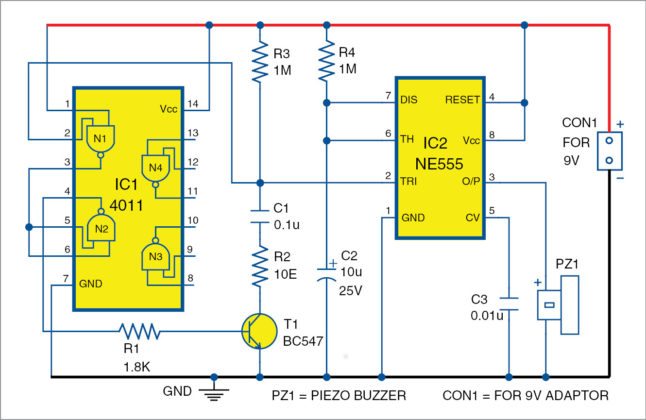 Automatic Power-Resumption Alarm