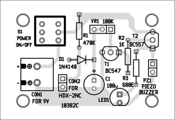 Simple Suitcase-Lift Alarm | Full Electronics Project