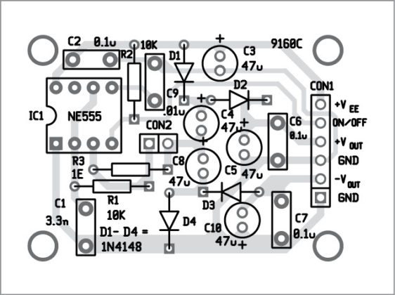 Simple DC To DC Converter For Microcontroller Kit