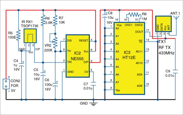 Wireless Gate Alarm | Full Electronics Project with Source Code