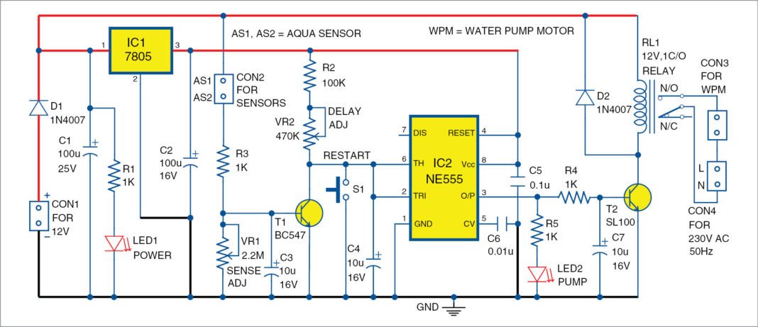 Water Pump Dry Run Guard | Full Project with Source Code