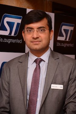 Vishal Goyal, Senior Manager - Technical Marketing, Analog and MEMS Group, RF, Sensors and Analog Custom Products, India, Asean and ANZ, STMicroelectronics
