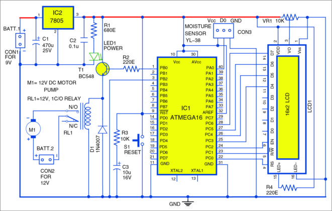 Automatic Drip Irrigation System | Full Electronics Project